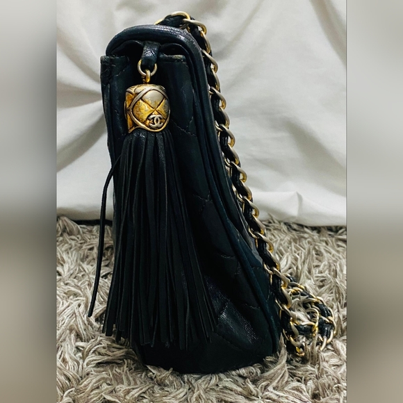 SOLD!!!Authentic Chanel single flap - Picture 15 of 16